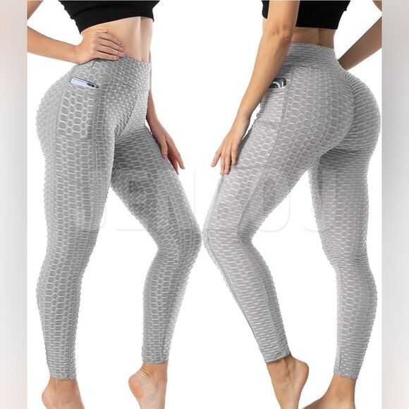 Butt Lifting Workout Leggings High Waisted Booty Legging Tummy
Control Yoga Pant - Picture 4 of 10